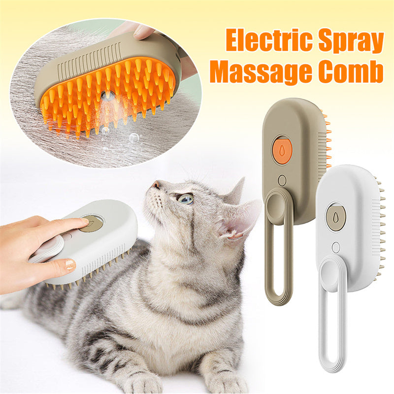 Trail & Treat™ 3-in-1 Pet Grooming Steam Brush