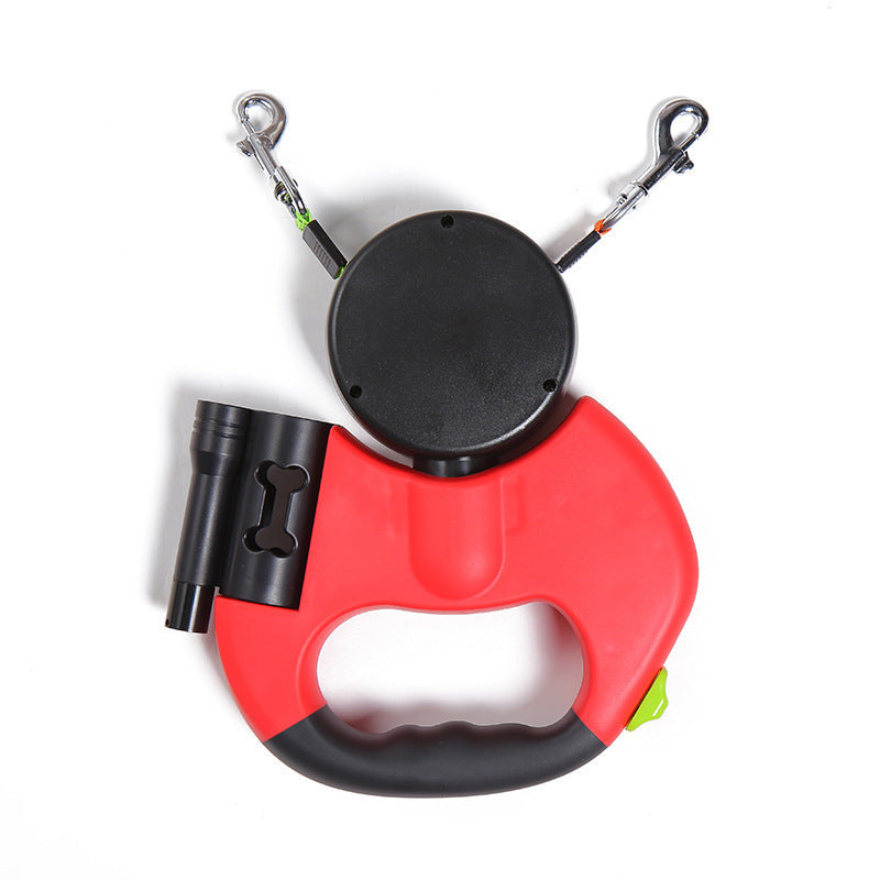 Trail & Treat™ Anti-Tangle Retractable Dog Leash