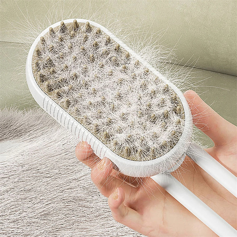 Trail & Treat™ 3-in-1 Pet Grooming Steam Brush